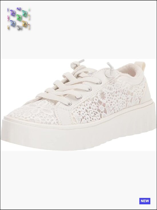 Shoes - Sheilahh Platform Slip On Sneakers Memory Foam Insole Lace Up Casual Streetwear